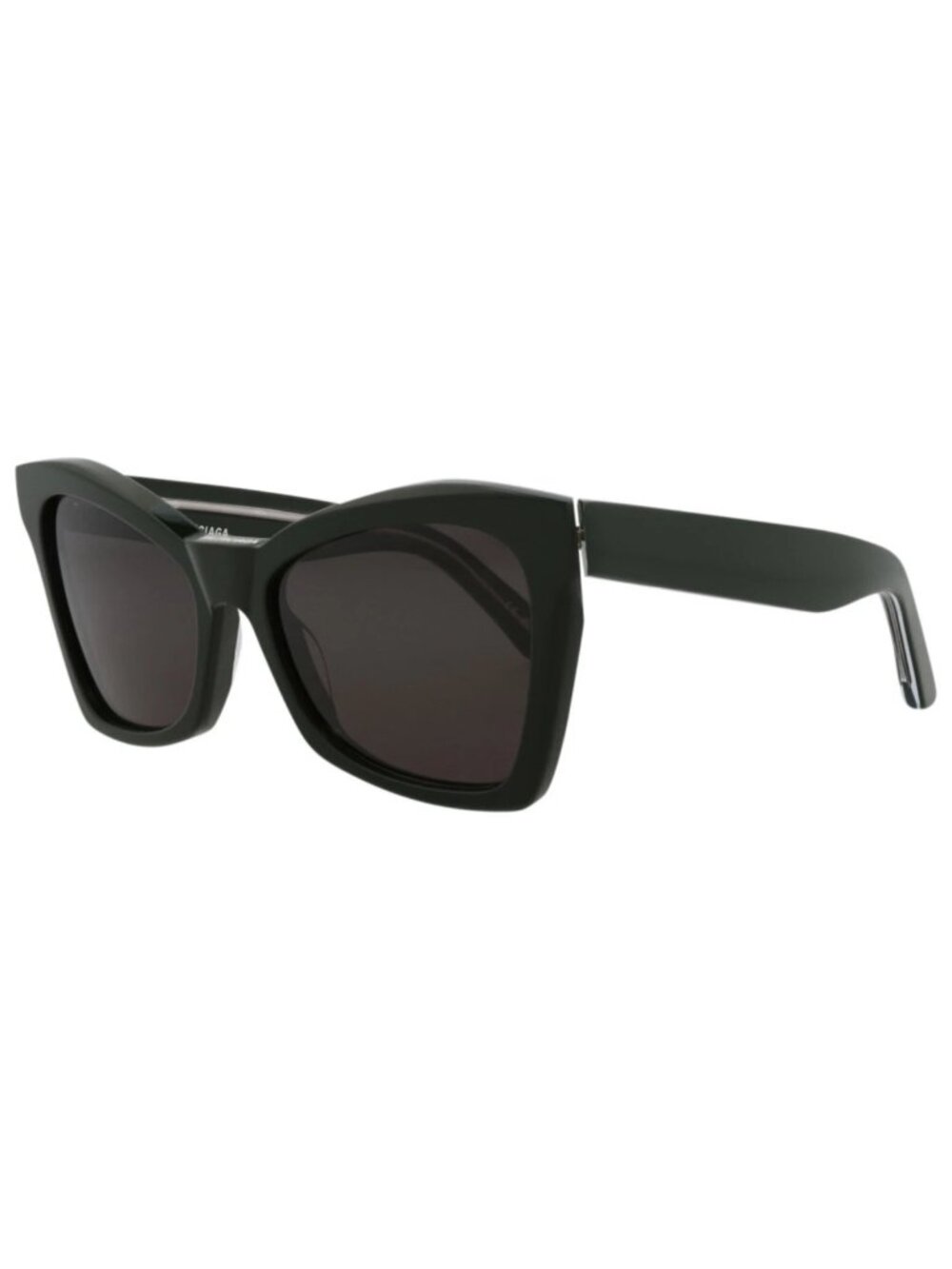 New Balenciaga Women's Eyeglasses Cat Eye Green Green Grey